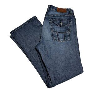 Vintage‎ Lucky Brand USA Made Cotton 181 Bootleg Jeans Men’s 33 (Fits 32x29.5)